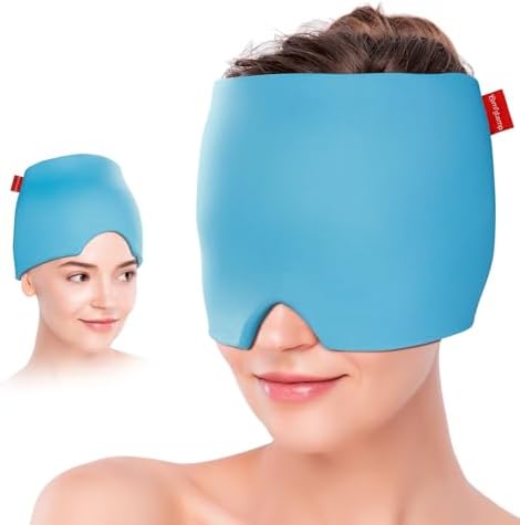 GORRO MIGRAÑA (AZUL) – Alivio Terapéutico y Estilo en Uno