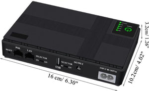 🔋 MINI UPS – BATERÍA DE RESERVA INTELIGENTE