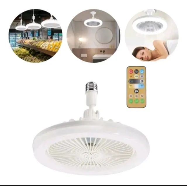🌀Abanico con LED y Aromatizante Multifuncional
