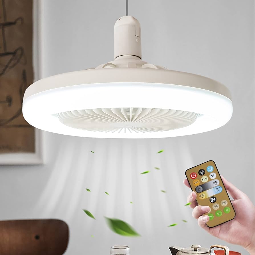 🌀Abanico con LED y Aromatizante Multifuncional