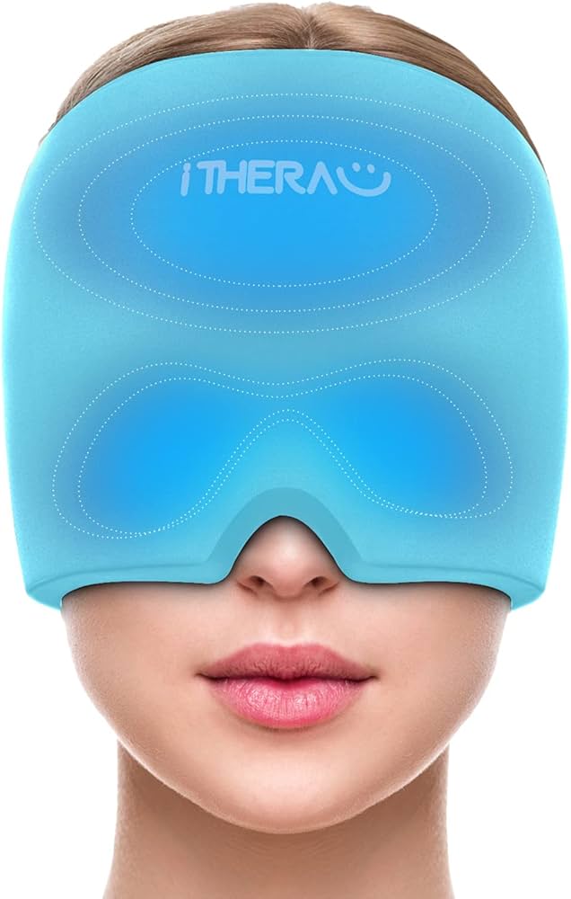 GORRO MIGRAÑA (AZUL) – Alivio Terapéutico y Estilo en Uno