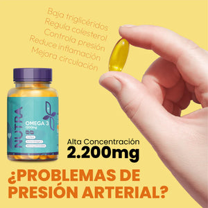 OMEGA 3 1200 MG - LIBRE DE MERCURIO