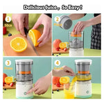 🍹 Exprimidor de Jugos Instantáneo Recargable – Jugo Fresco Donde Quieras