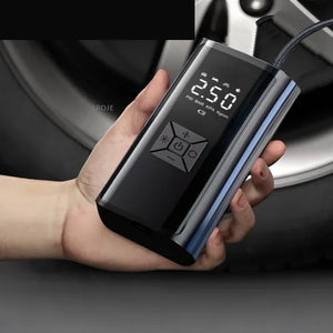 🚗 Compresor de Aire Inalámbrico Digital – Potencia Portátil, Seguridad al Instante