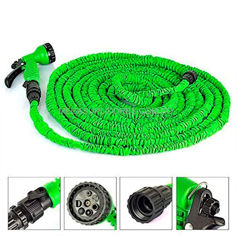🌿 Manguera Retráctil Magic Hose 30 m / 100 pies – Potencia y Comodidad en Cada Riego