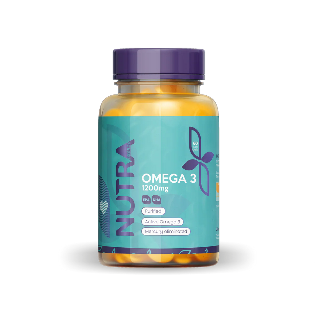 OMEGA 3 1200 MG - LIBRE DE MERCURIO