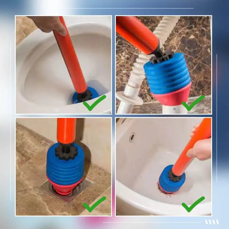 🚽💨 DESATASCADOR DE INODORO DE ALTA PRESIÓN