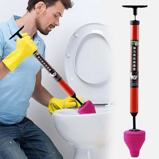 🚽💨 DESATASCADOR DE INODORO DE ALTA PRESIÓN