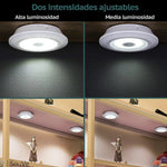 ✨ Set de 3 Luces LED con Control Remoto – Ilumina con un Toque