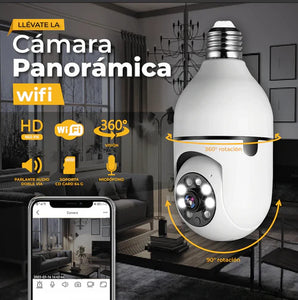Cámara Bombilla 360 Inteligente