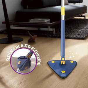 🧹 Mopa Twist Triangular 360° – Limpieza Total y Sin Esfuerzo