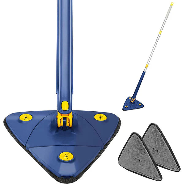 🧹 Mopa Twist Triangular 360° – Limpieza Total y Sin Esfuerzo