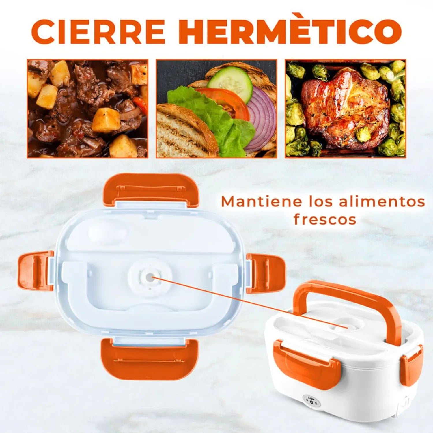 Lonchera Eléctrica Porta Comida – Tu Comida Caliente en Todas Partes